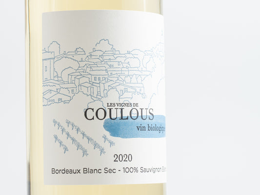 (White) Les Vignes de Coulous Bordeaux Blanc 2022 - Bordeaux, France