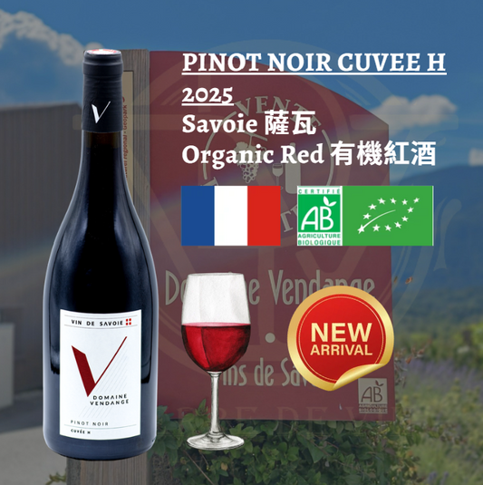 Pinot Noir Cuvee H 2025 - Savoie
